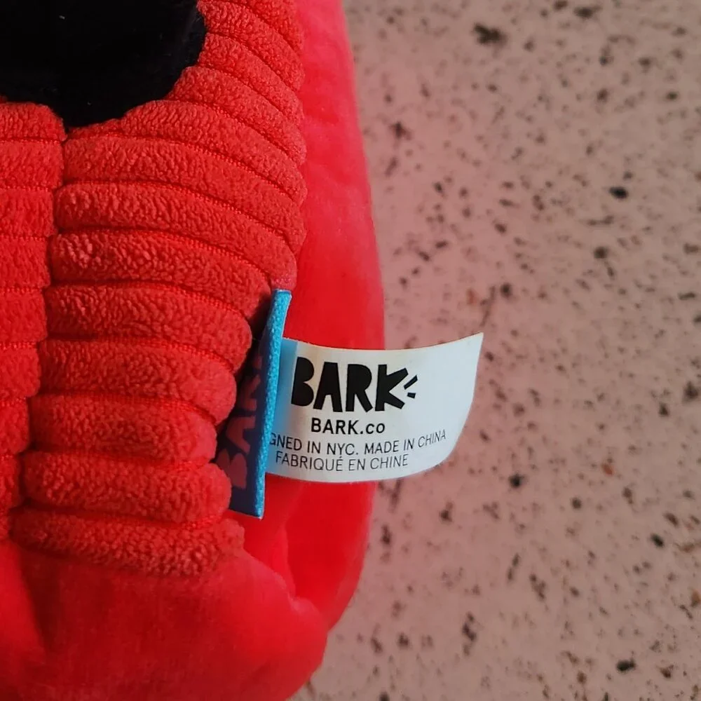 Bark Barkagio Slot Muttchine Machine Casino Squeaky Crinkle Plush Dog Toy sz M/L
